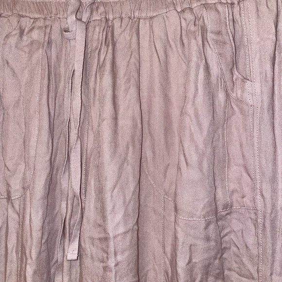 Women’s north end loose boho bogo pants size small zips zip up leisure material - Picture 5 of 16